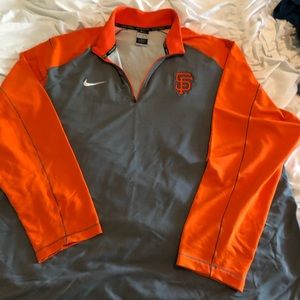 COPY - Nike Dri Fit LS 1/4 zip shirt